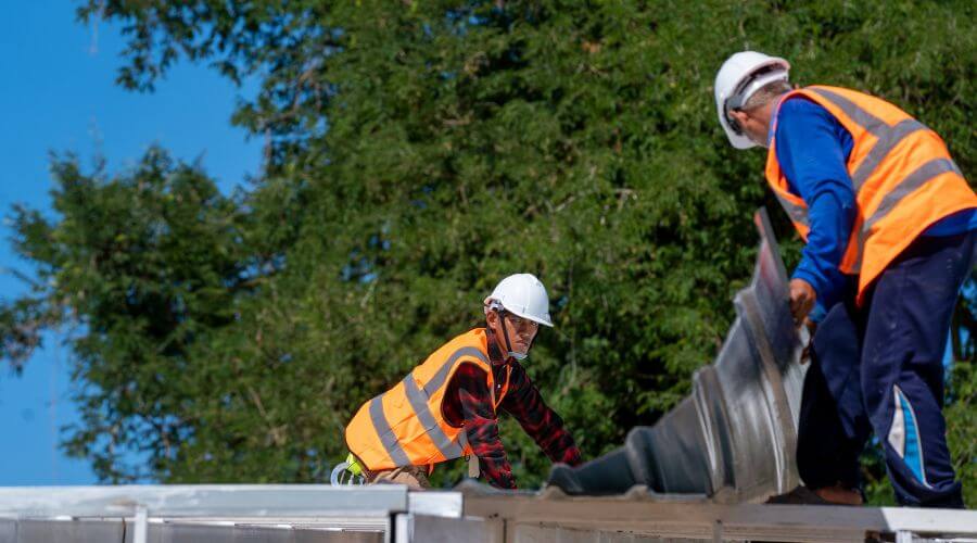Professional metal roof installation in Goodwater, AL